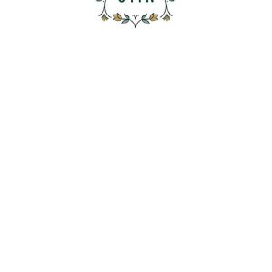Nouveau Tulips Monogram Personalized Notepad Set