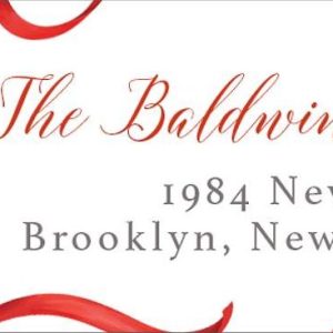 Ribbon Holiday Return Address Label