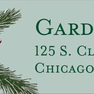 Winter Birds Holiday Return Address Label