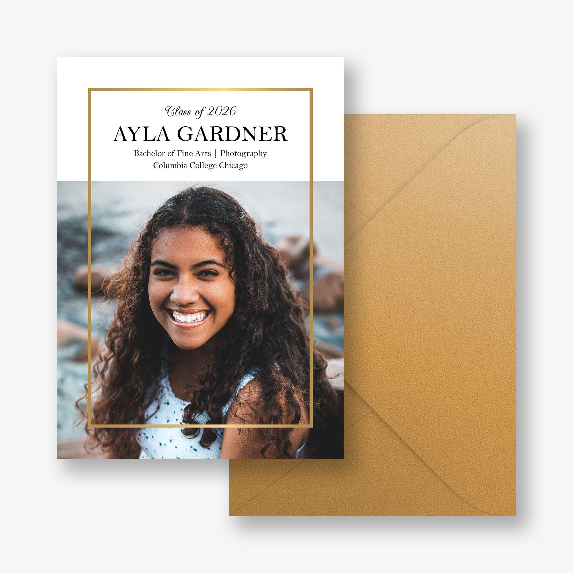 Thin Line Graduation Announcement - Image 5