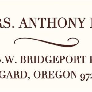Symphony Return Address Label