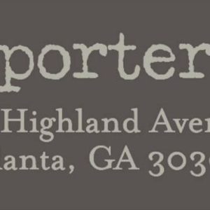 Stamped Type Return Address Label - Porter