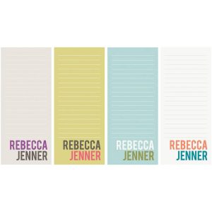 Bebas Warm Personalized List Pads