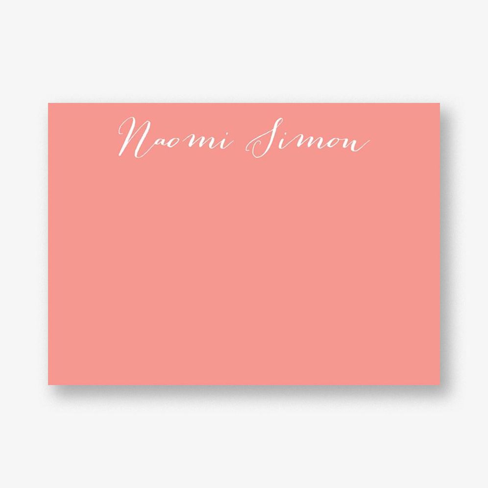 Bombshell Reversed A6 Stationery