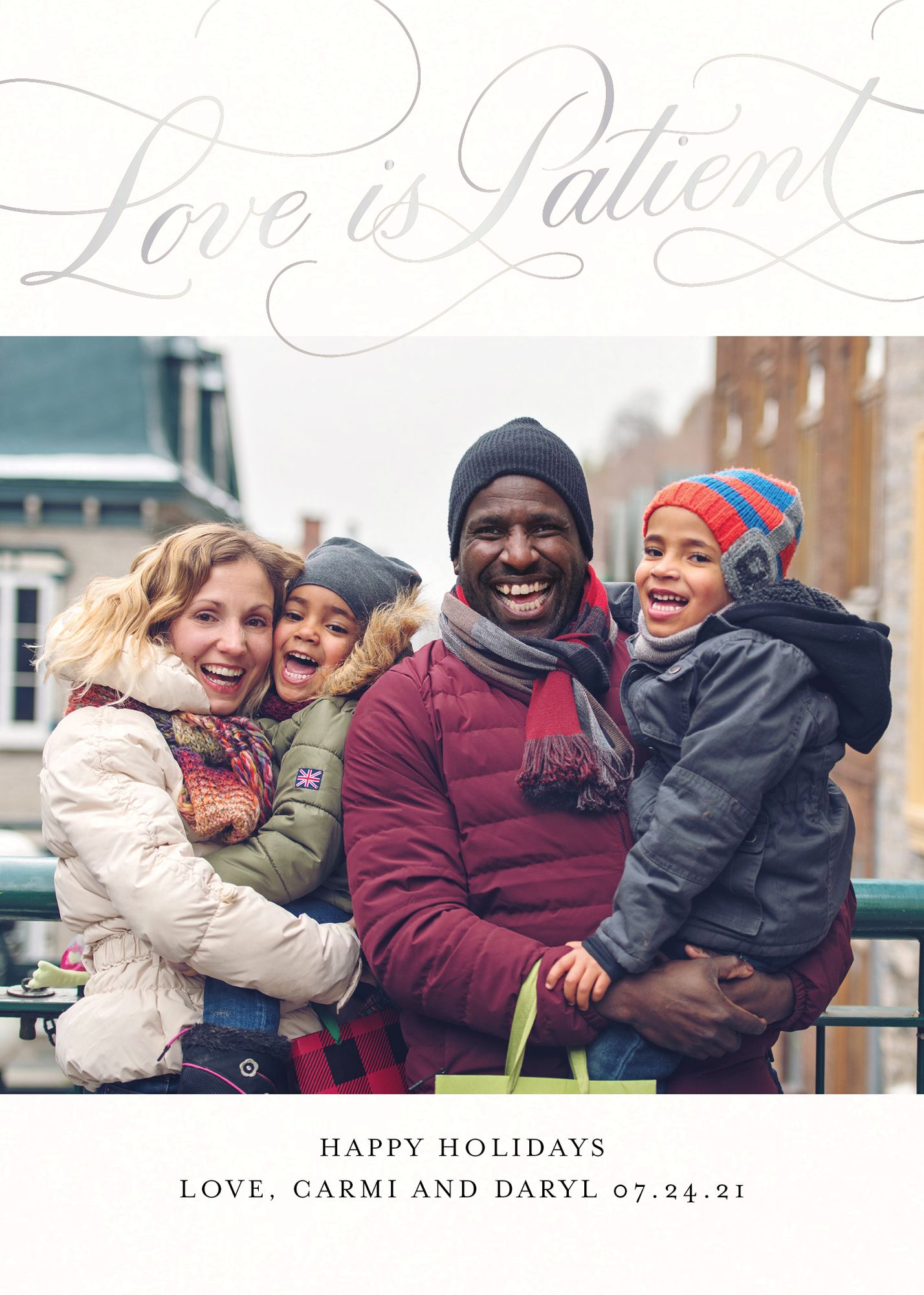 Patient Love Holiday Photo Card - Image 2