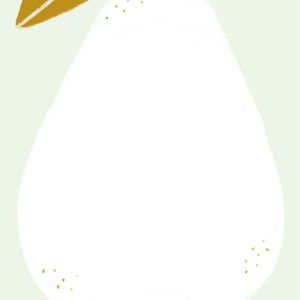 Pear Personalized Notepad Sets