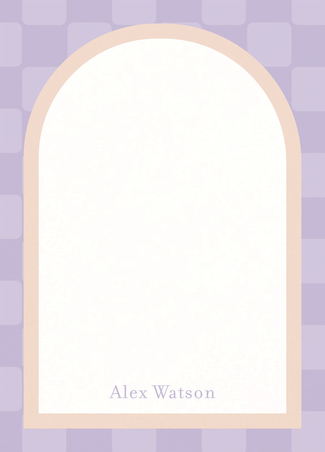 Checkered Arch Stationery - Image 4