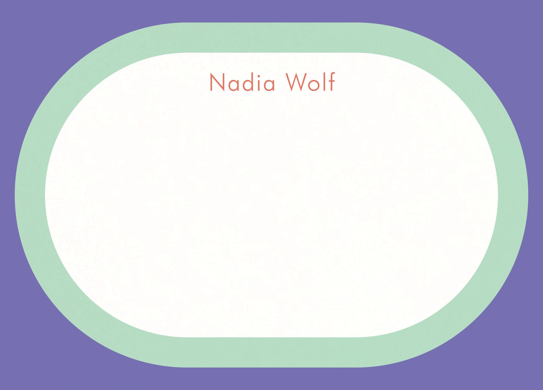 Overlapping Ovals Stationery - Image 2
