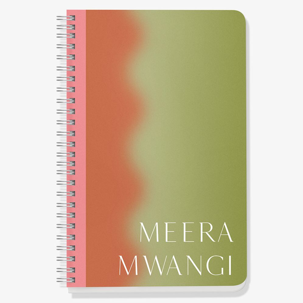 Wavy Colorblock Custom Journal - Image 3