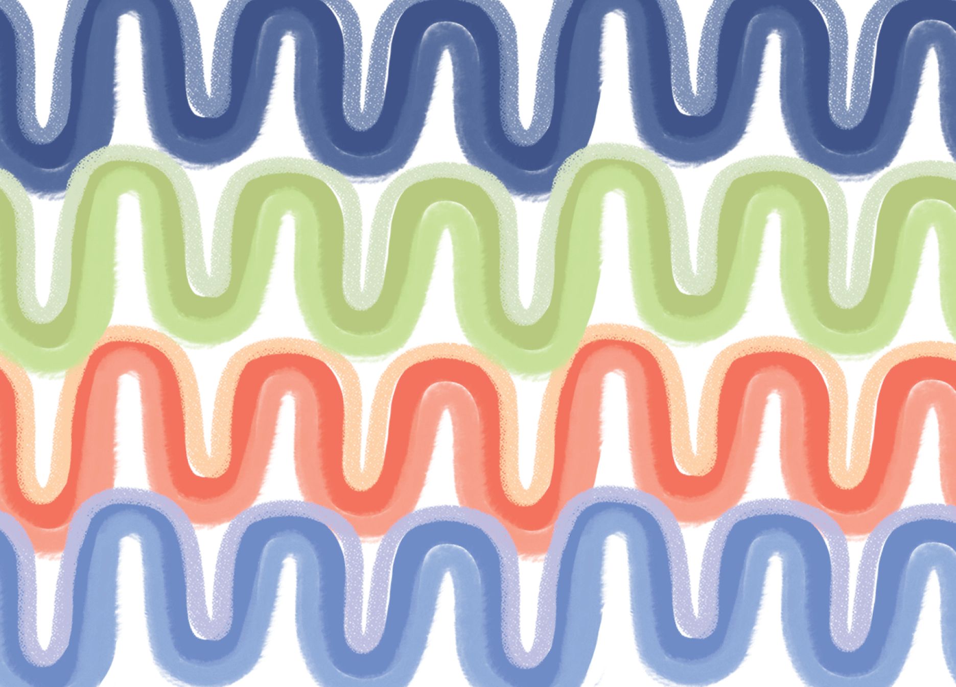 Doodle Wave Bright Stationery - Image 3