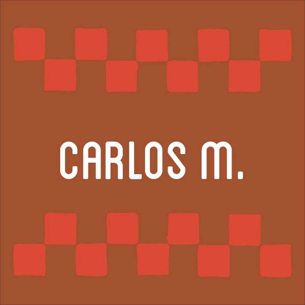 Cozy Patchwork Square Personalized Label