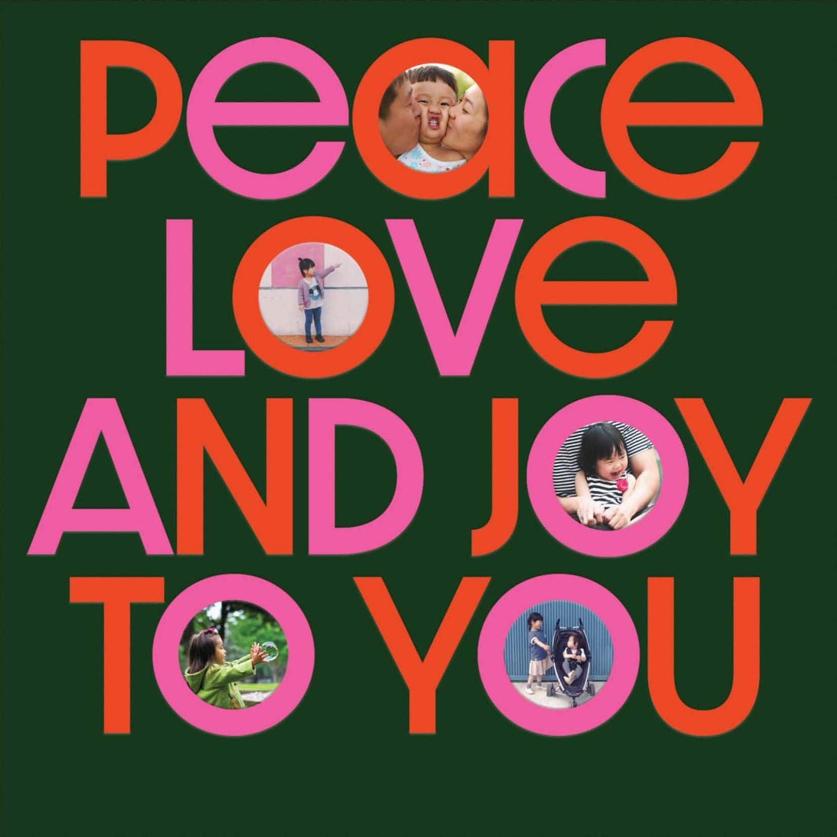 Joyful Wishes Holiday Photo Card - Image 2
