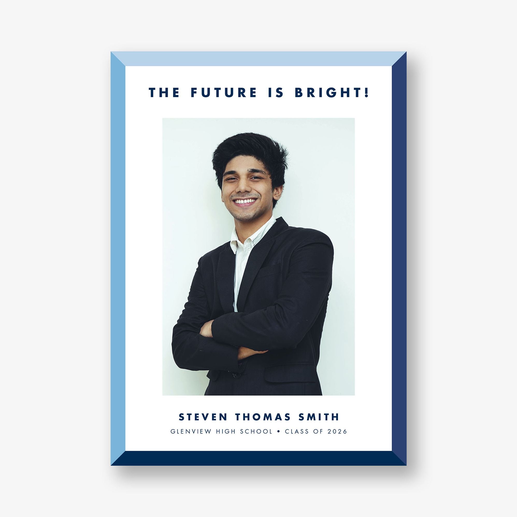 Mod Bevel Photo Graduation Announcement - Image 7