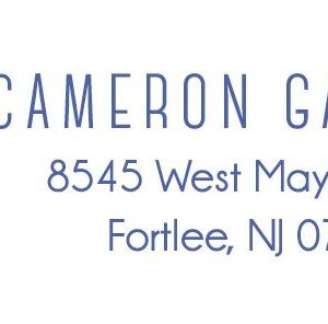 Single Seashell Return Address Label