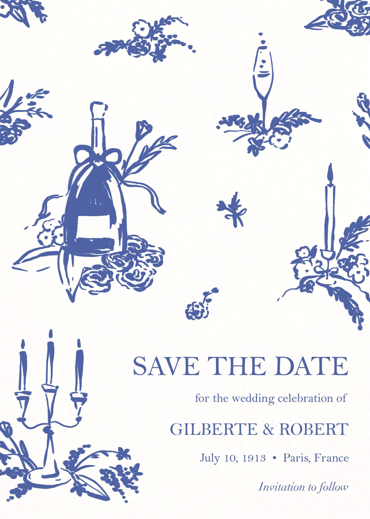 Toile de Love Save the Date - Image 2