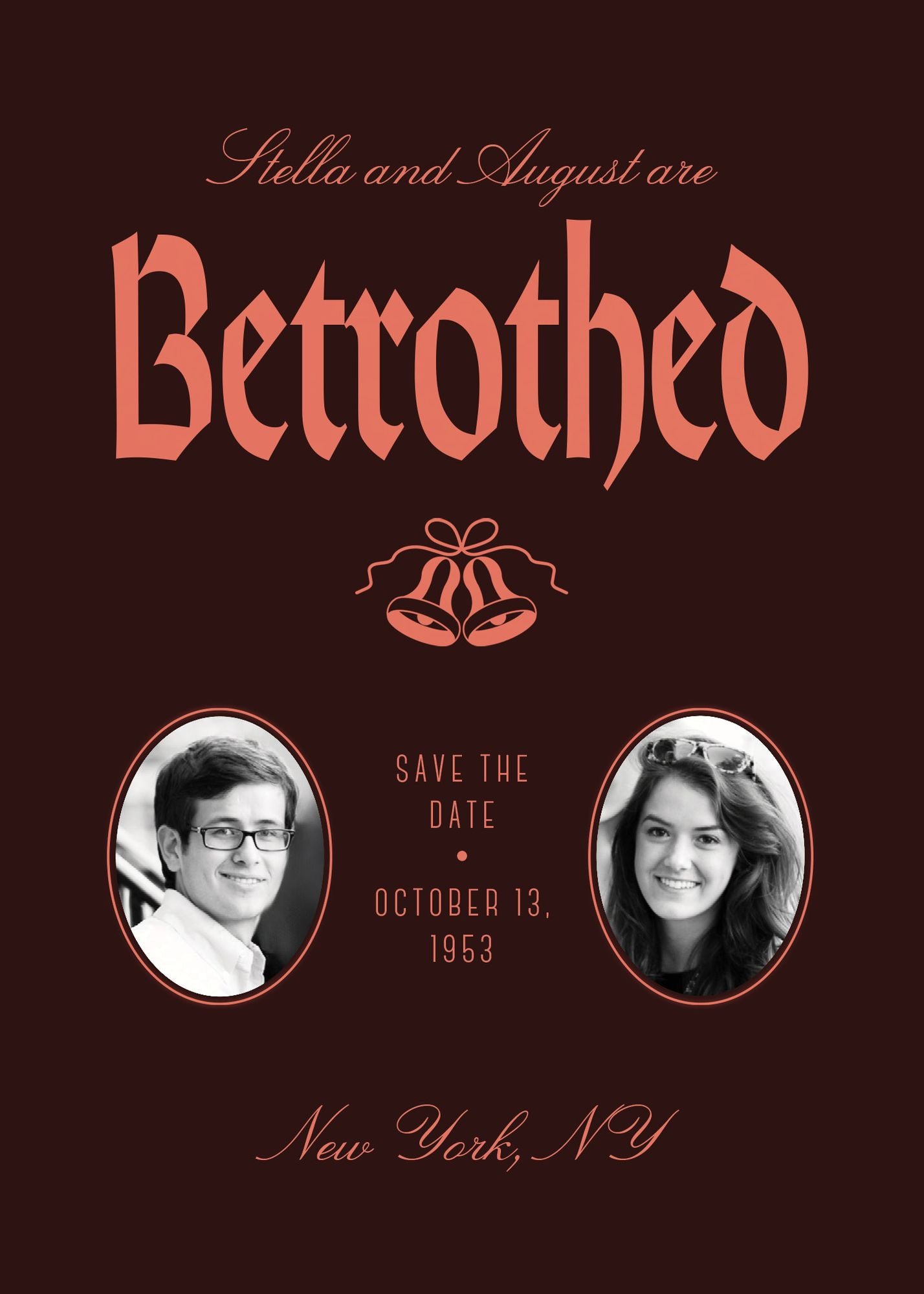 Betrothal Save the Date - Image 2