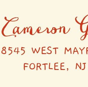 Picnic Return Address Label