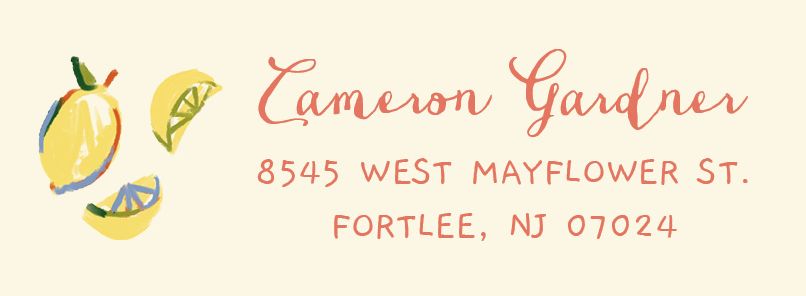 Picnic Return Address Label - Image 2