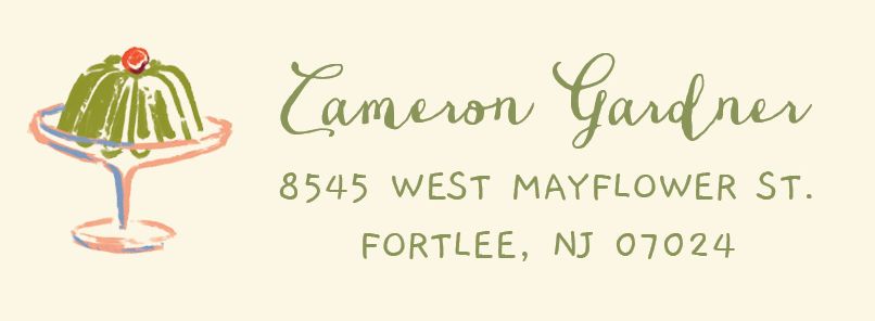Picnic Return Address Label - Image 3