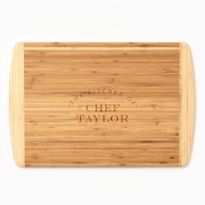 Kitchen Of Two-Tone Cutting Board