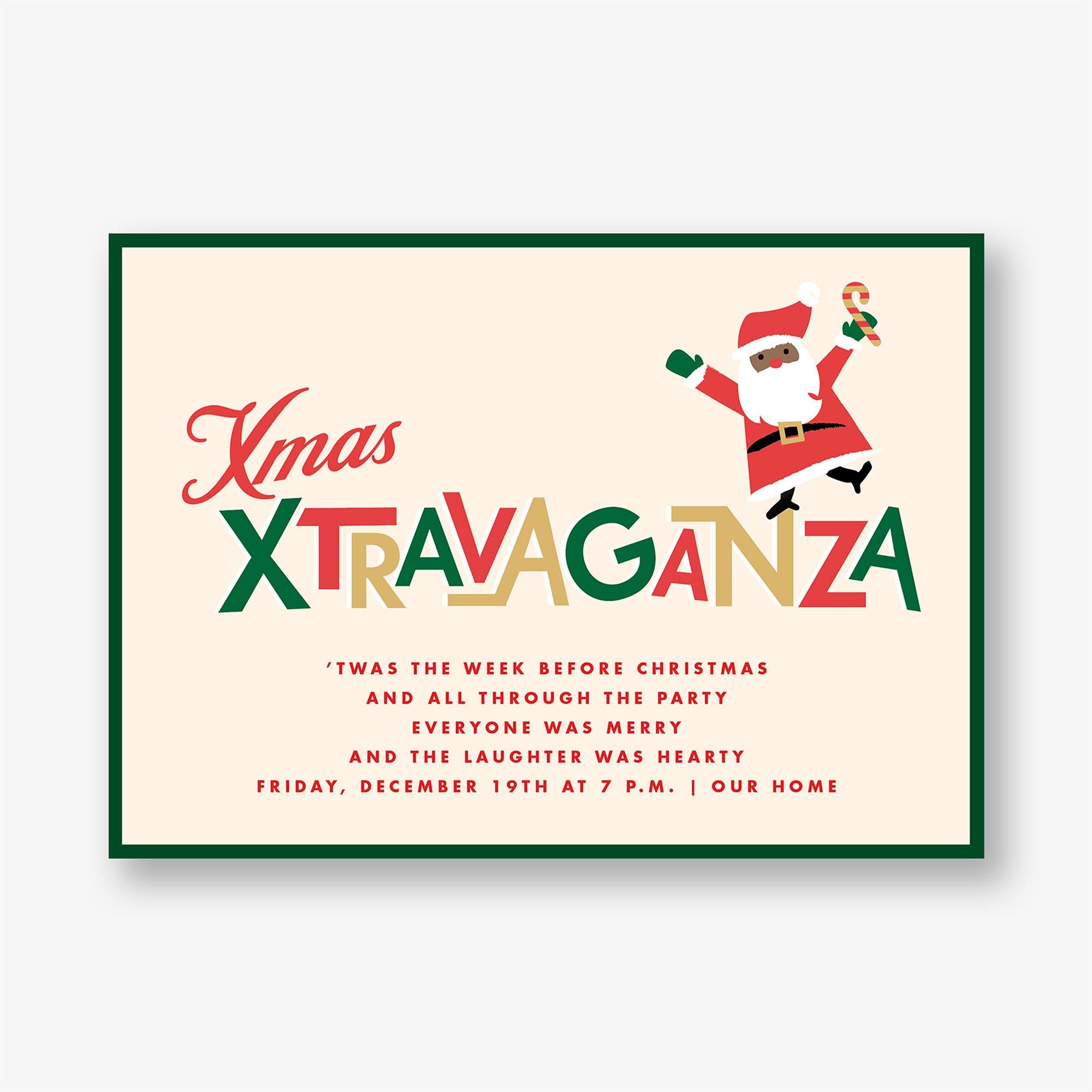 Xmas Xtravaganza Holiday Party Invitation - Image 4
