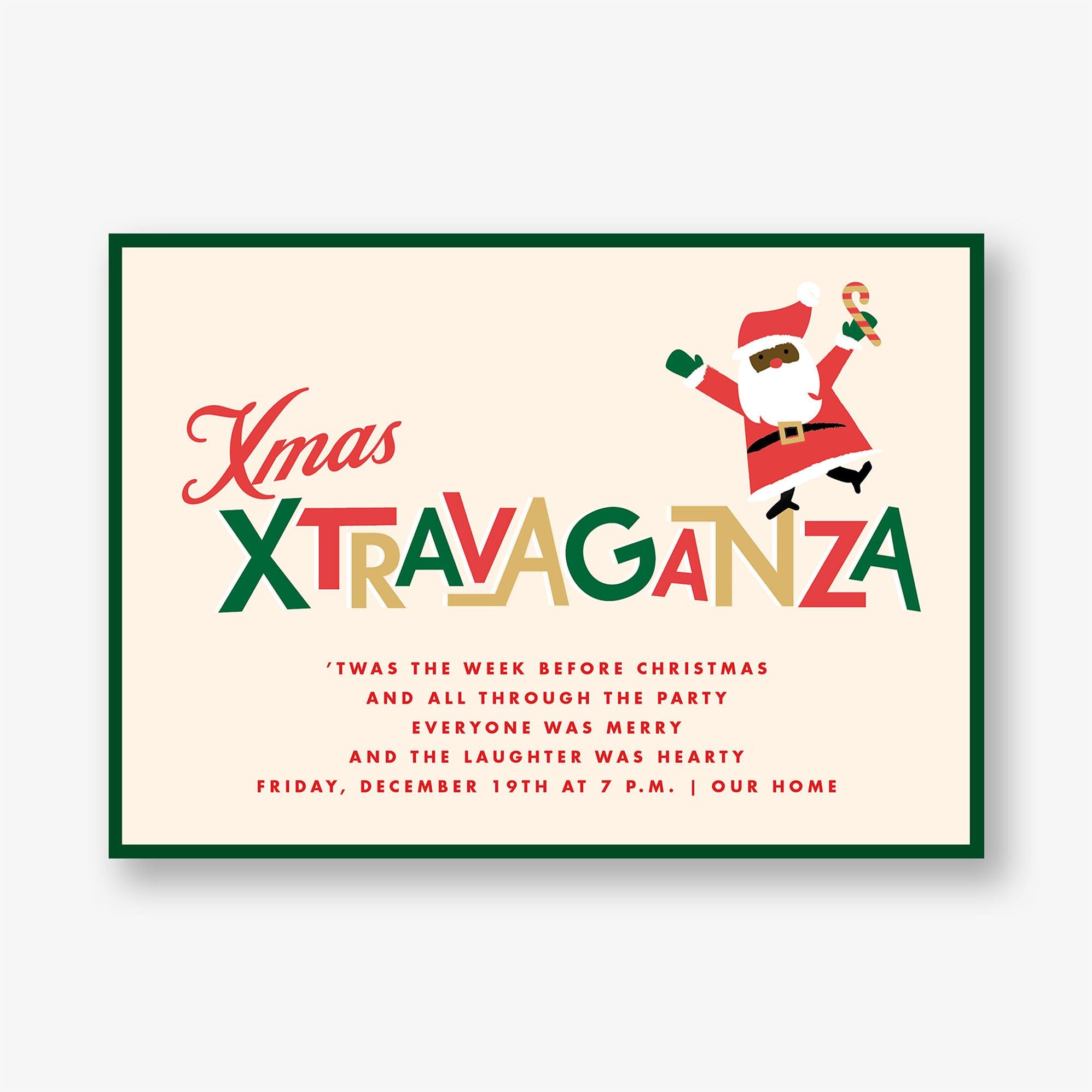 Xmas Xtravaganza Holiday Party Invitation - Image 5