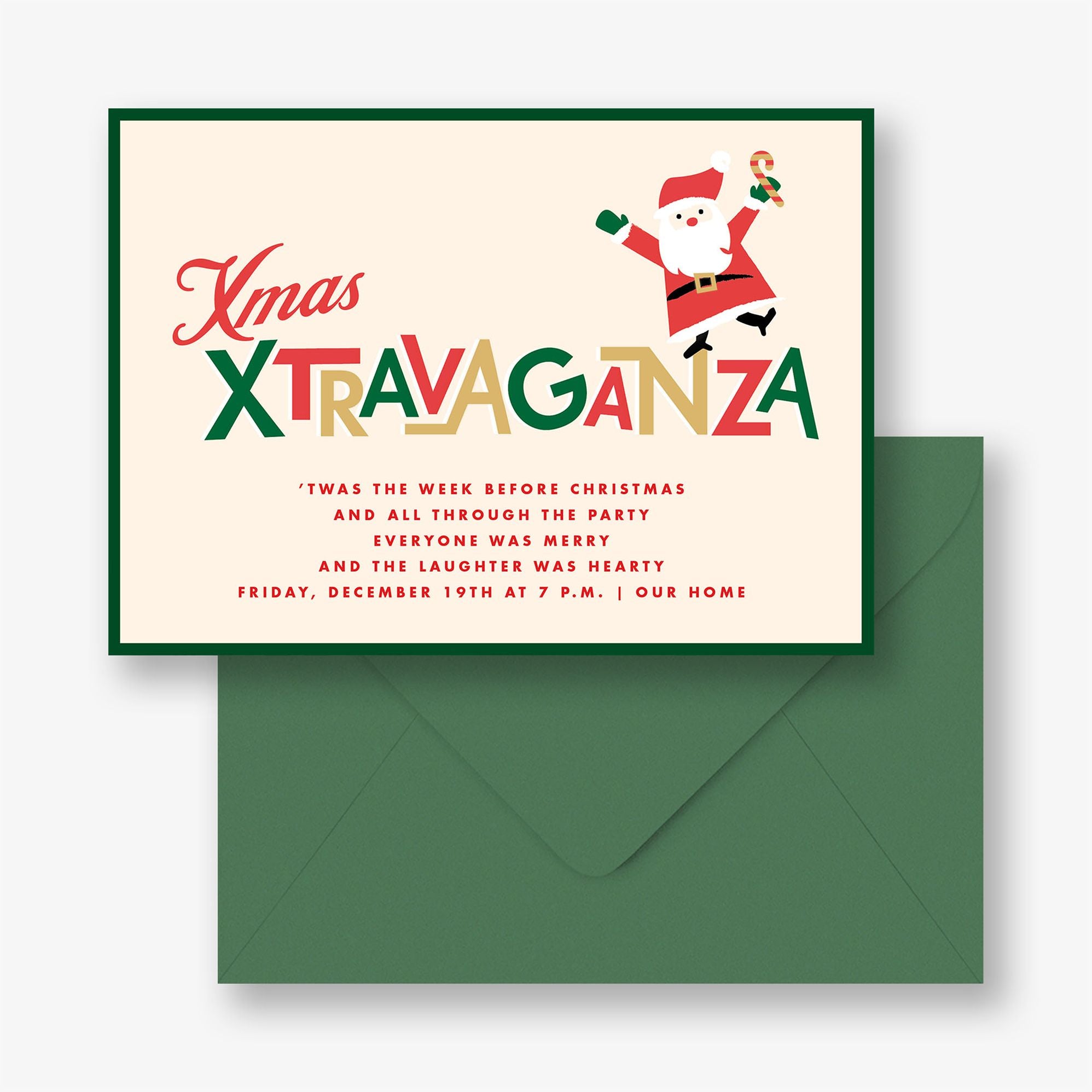 Xmas Xtravaganza Holiday Party Invitation - Image 6