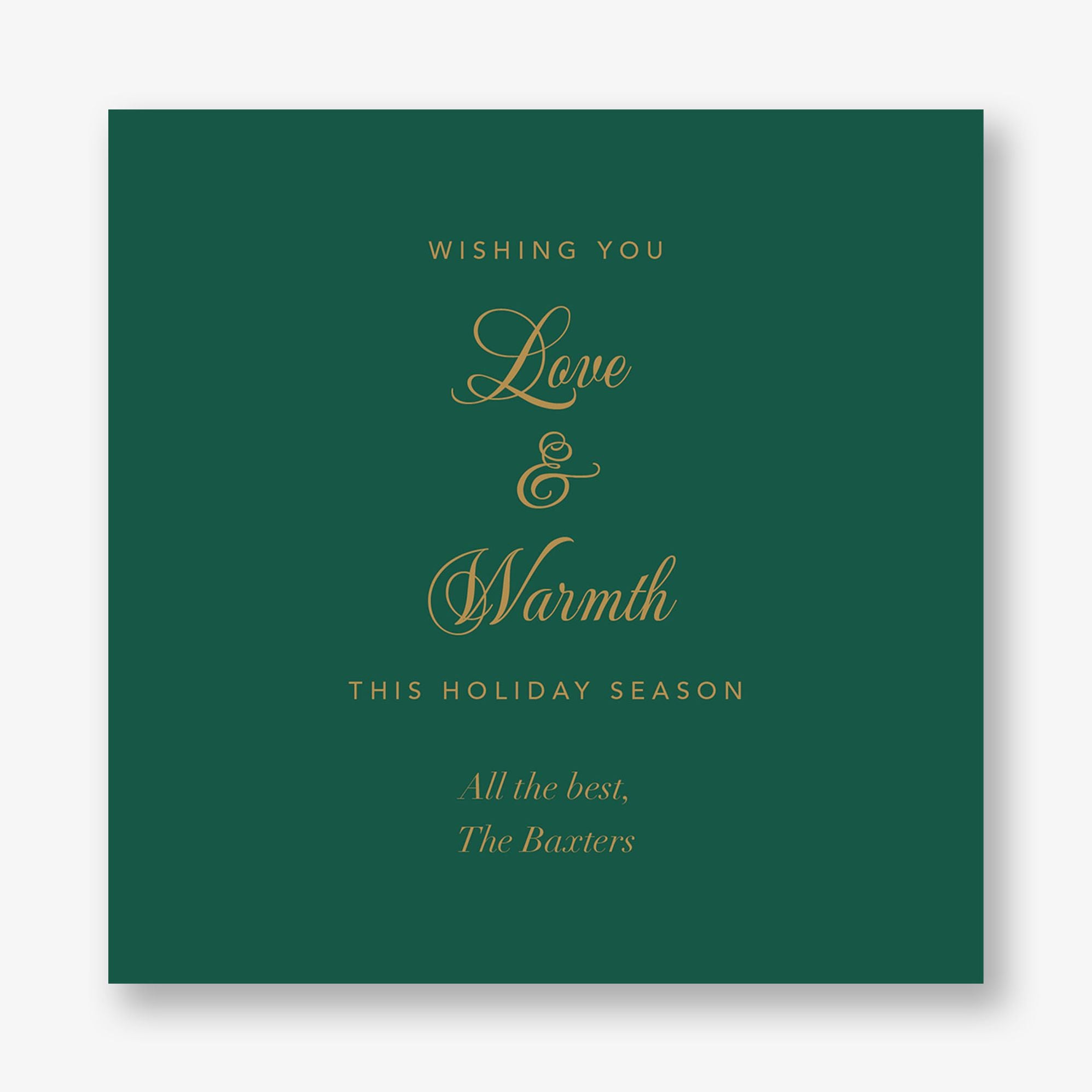 Jeweled Wreath Holiday Photo Card - Image 2