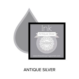 Antique Silver Replacement Inkpad for Custom Stamps
