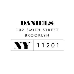 Ticket Custom Stamp