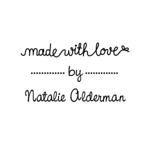 Made with Love Script Custom Stamp