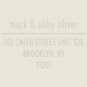 Lowercase with Ampersand Custom Embosser Plate
