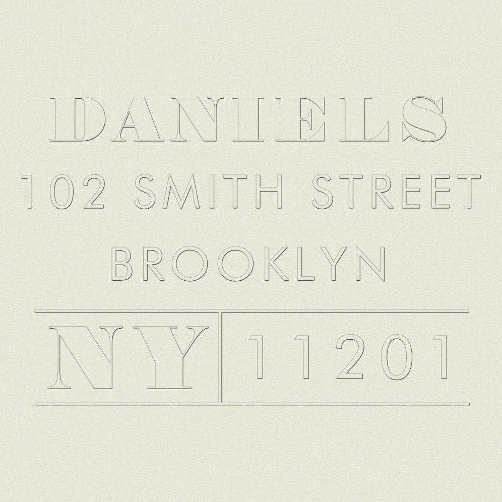 Ticket Custom Embosser Plate