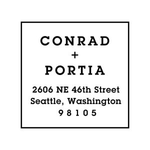 Fleur Custom Stamp