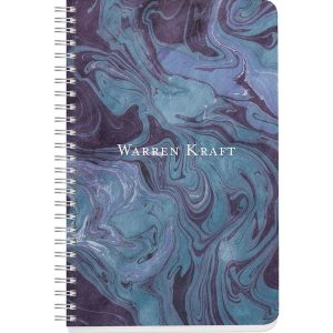 Navy Marble Custom Journal