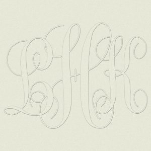 Keepsake Letterhead Custom Embosser Plate with Embossing Tool