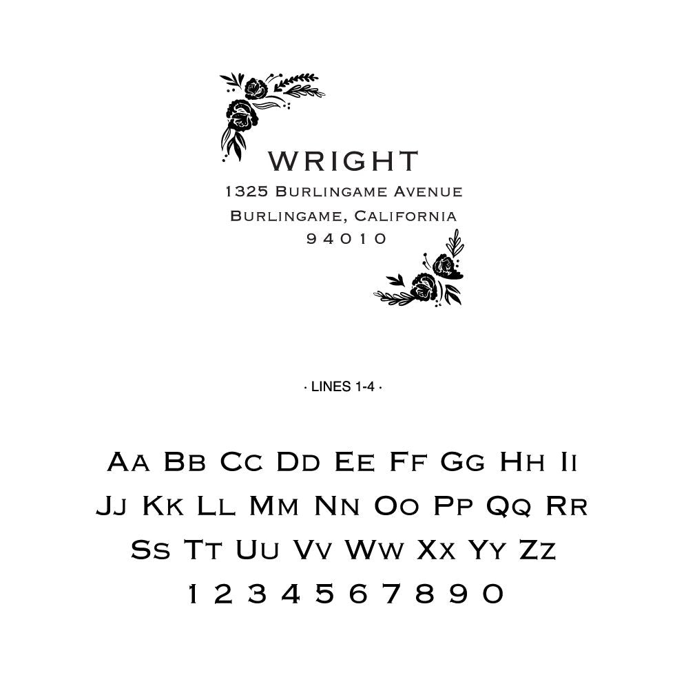 Rose Garden Custom Stamp - Image 2