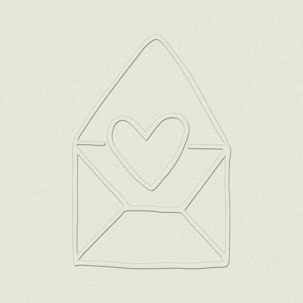 Love Letter Embosser Plate