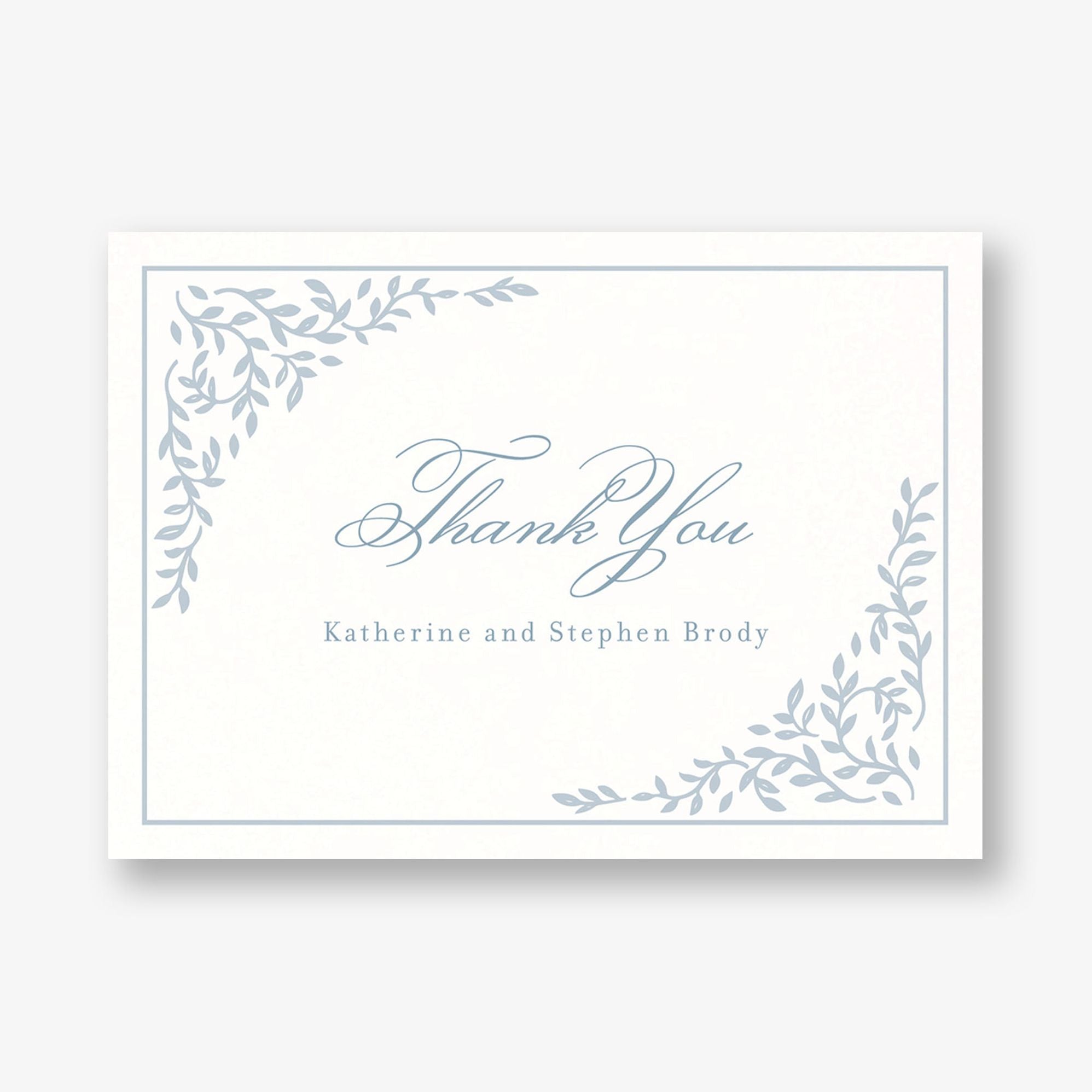 Trellis Vines Thank You Card - Image 2