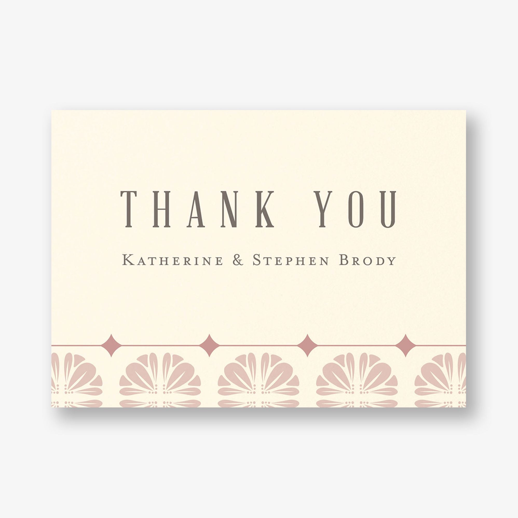 Scalloped Tile Thank You Card - Image 4