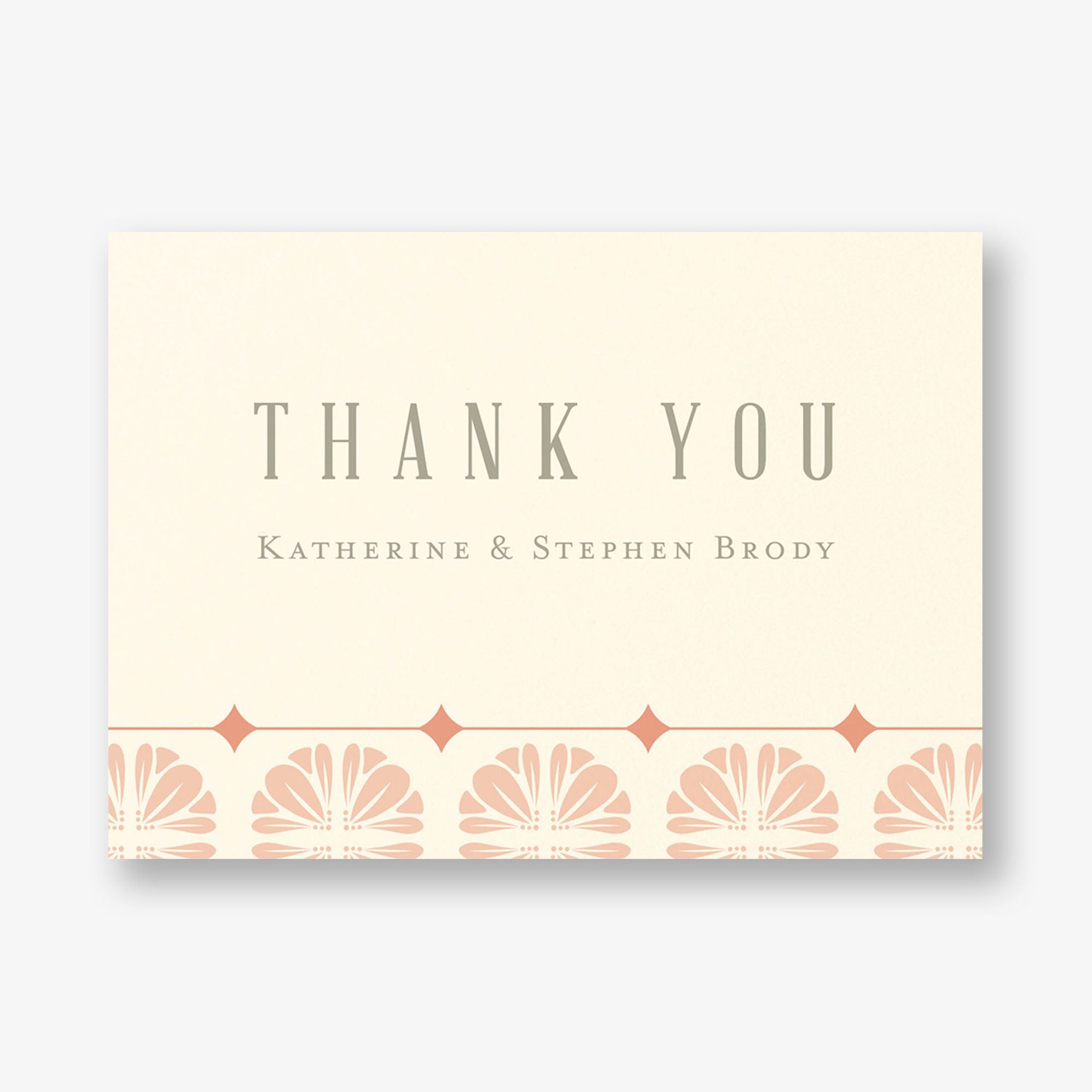 Scalloped Tile Thank You Card - Image 5
