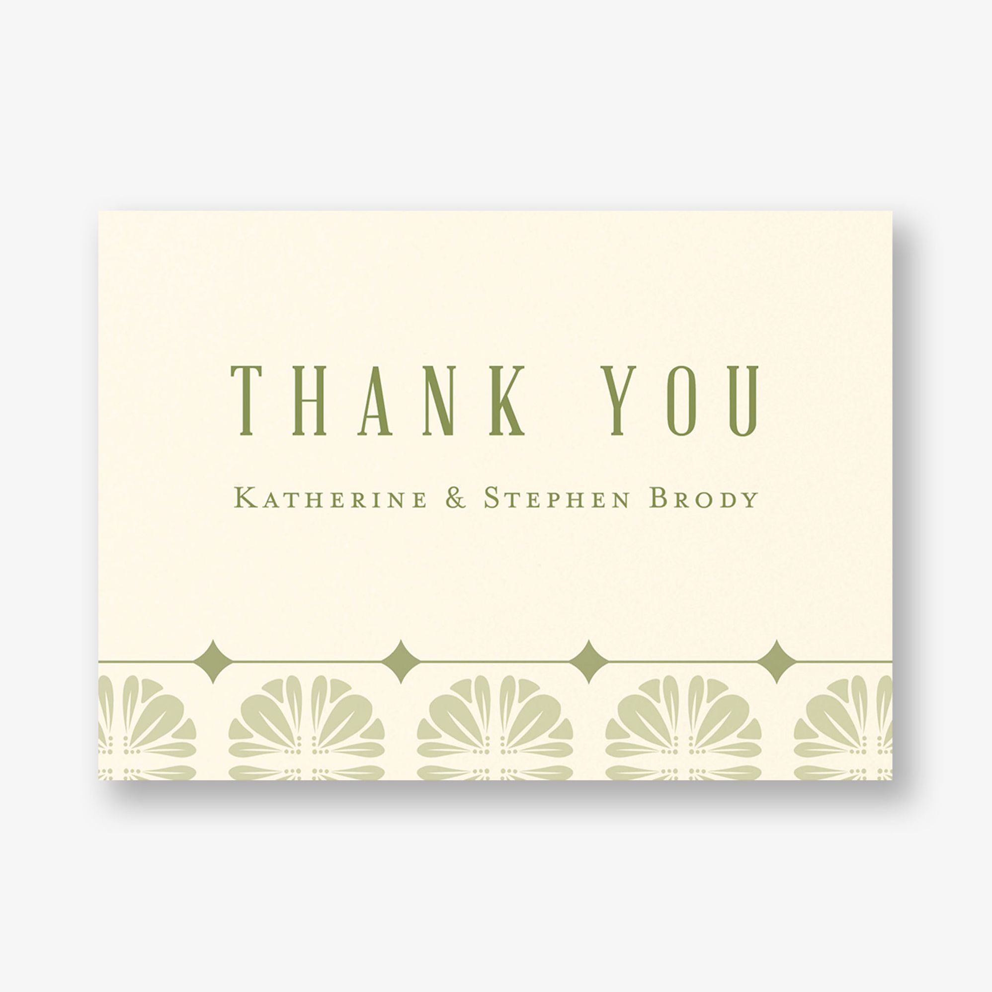 Scalloped Tile Thank You Card - Image 6