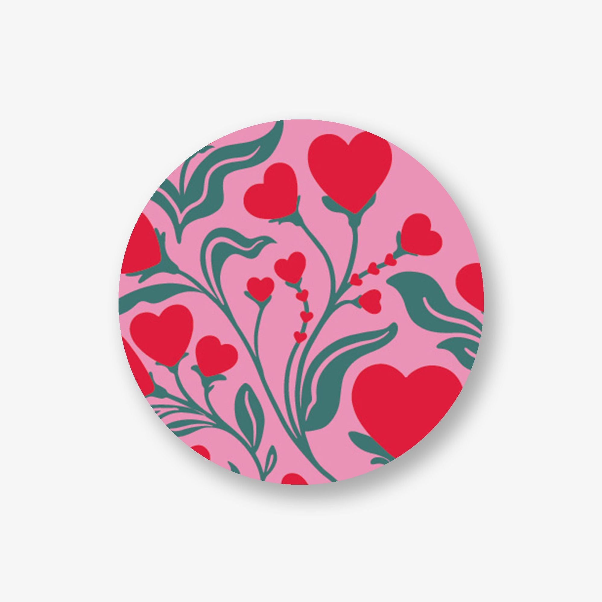 Heart Blooms Circle Labels - Image 2