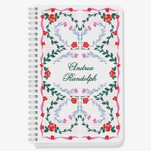 Rose Brocade Custom Journal