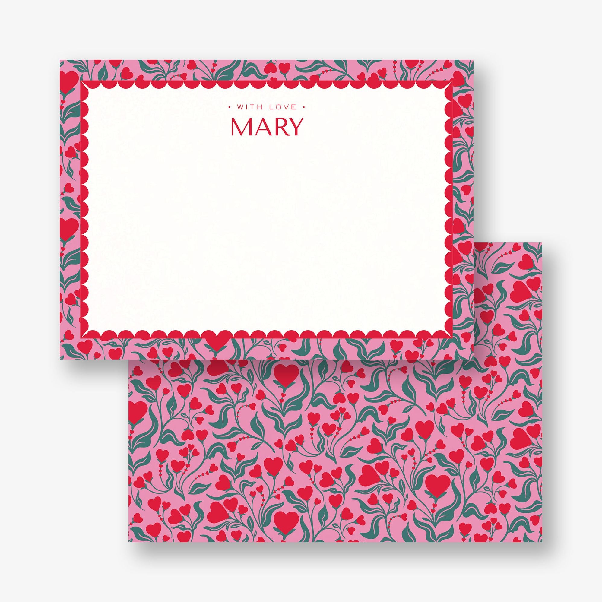Heart Blooms Stationery - Image 2