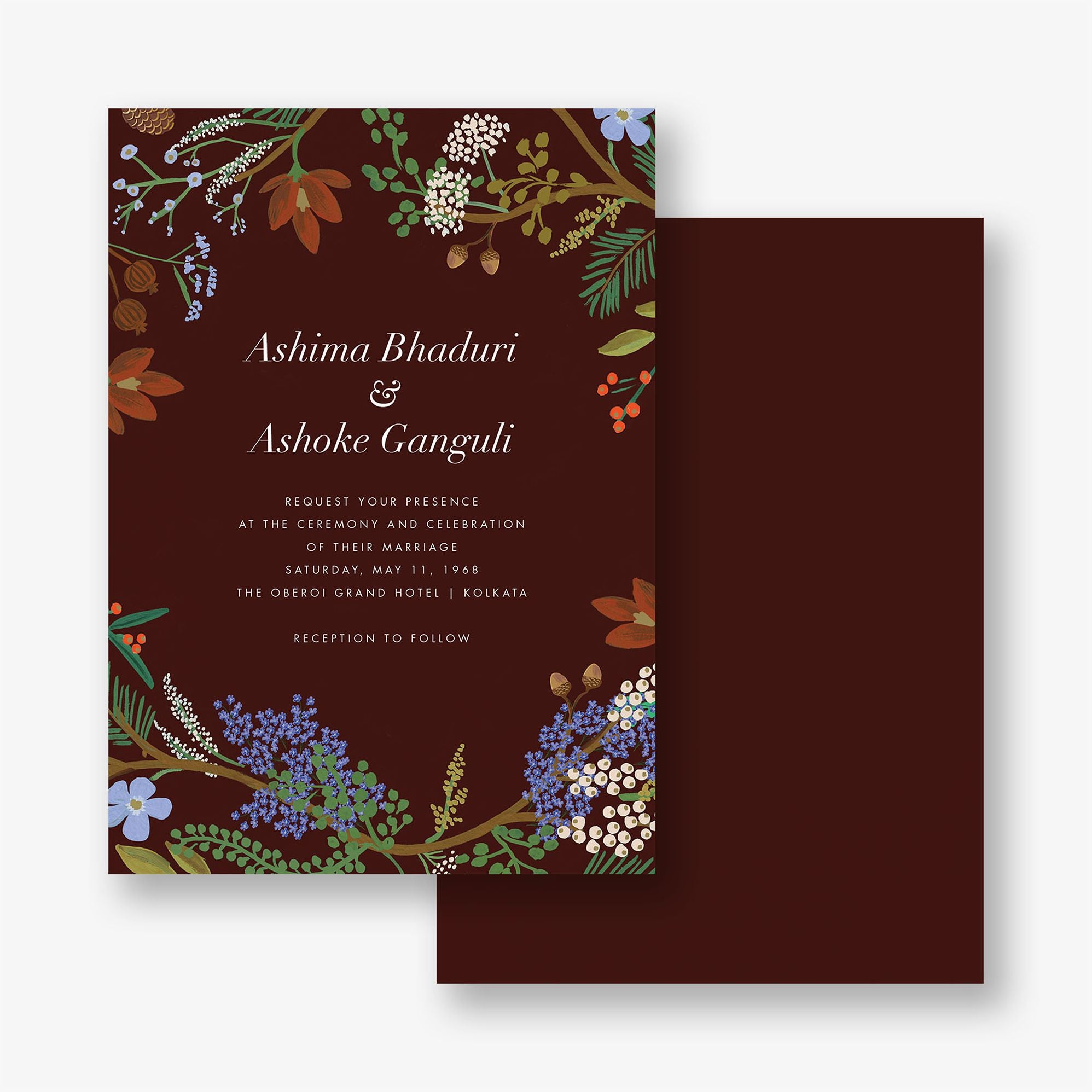 Juniper Forest Wedding Invitation - Image 3