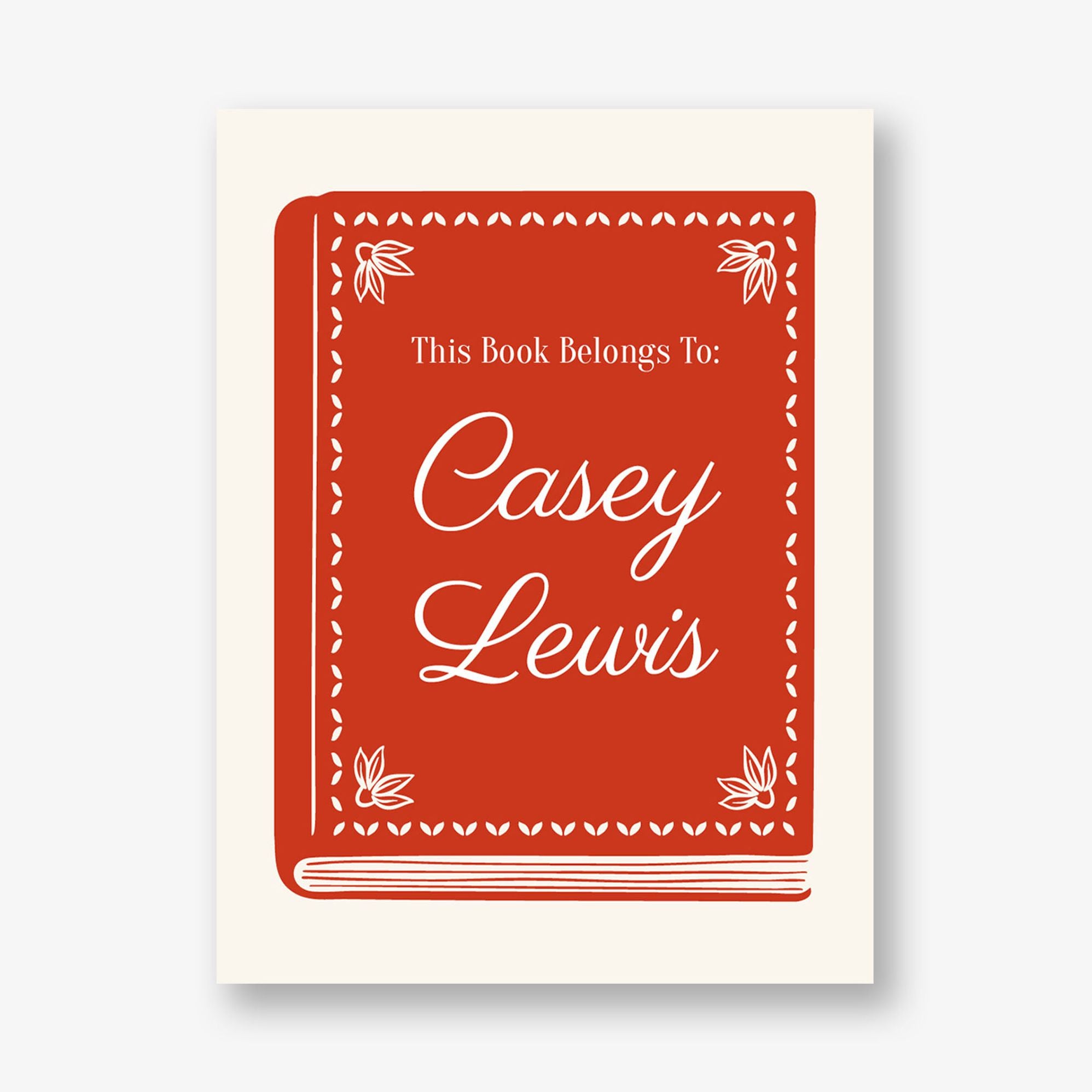 Illustrated Novel Adhesive Bookplates - Image 3