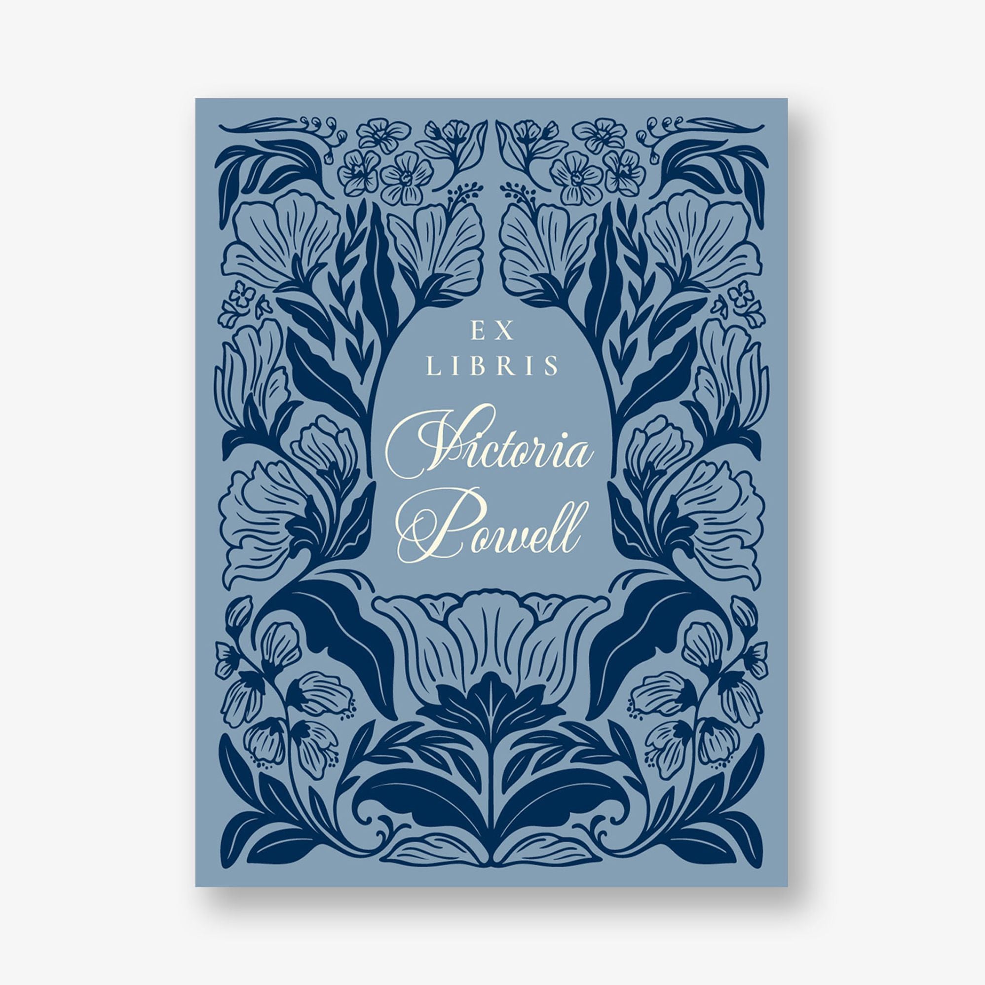 Deco Floral Frame Adhesive Bookplates - Image 3