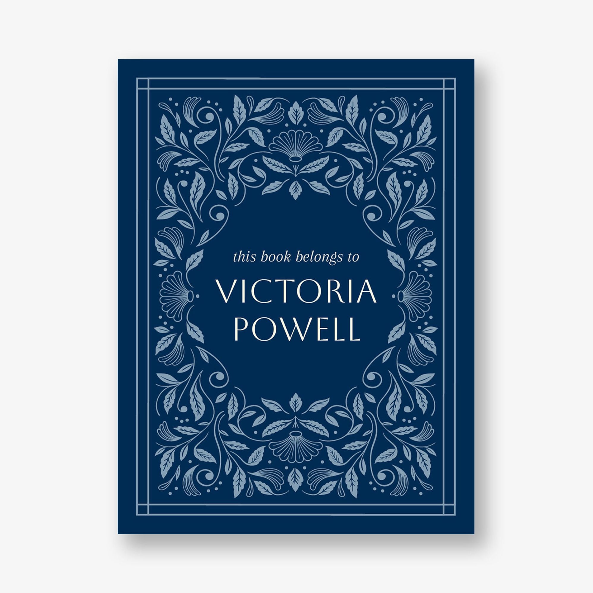 Dark Foliage Filigree Adhesive Bookplates - Image 4