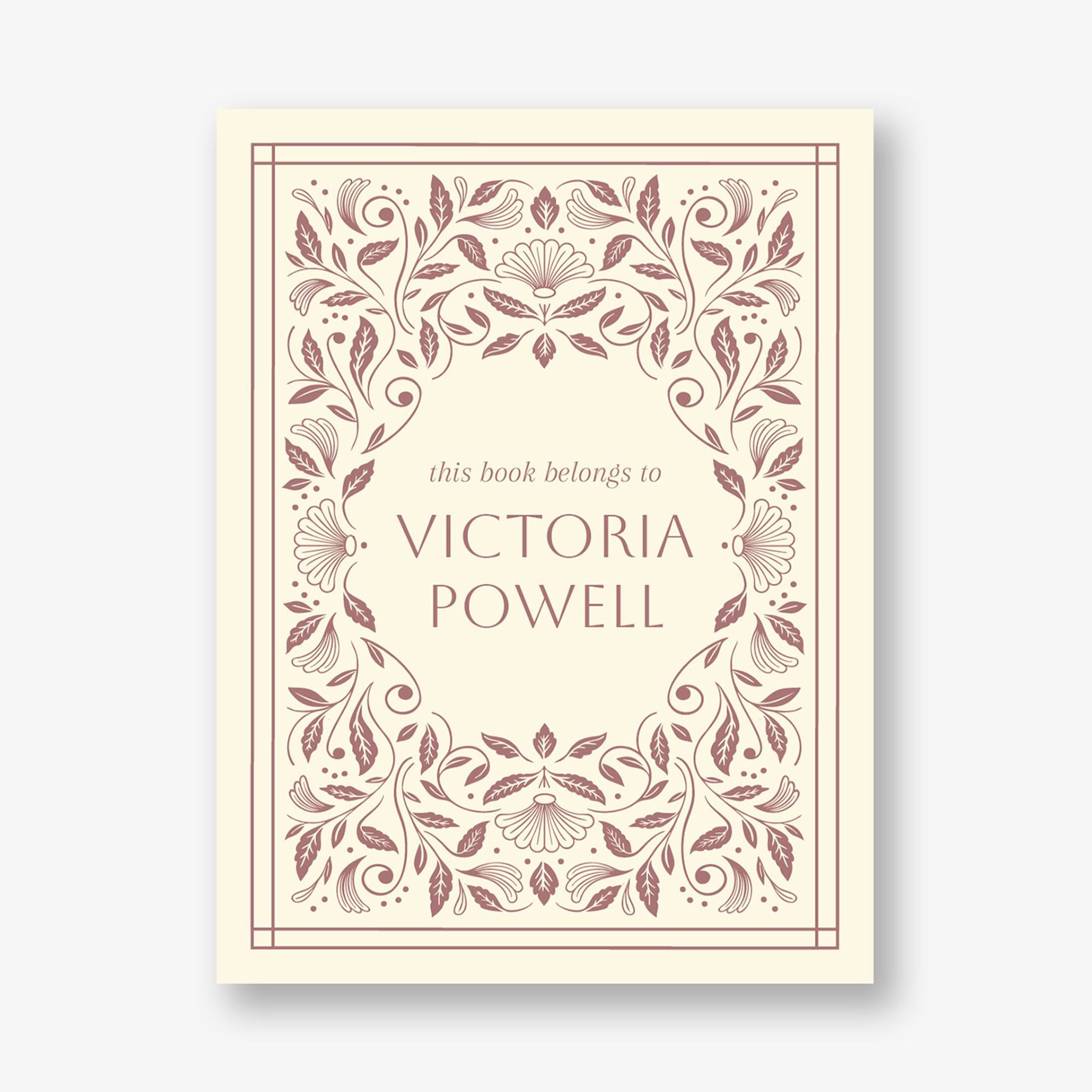 Foliage Filigree Adhesive Bookplates - Image 2